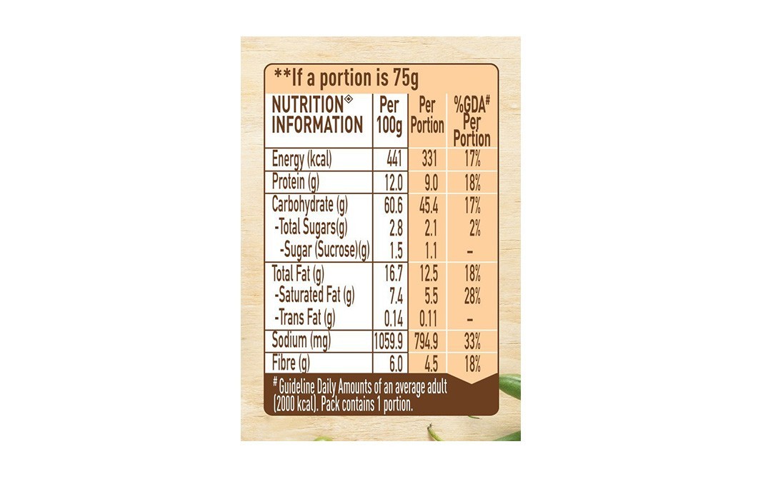 Maggi Nutri-Licious Atta Noodles Masala   Pack  75 grams